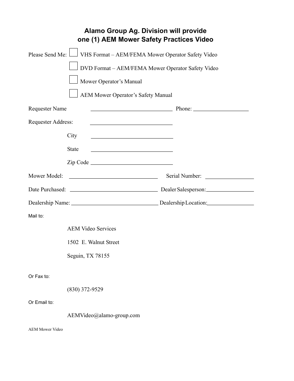 Alamo 284 User Manual | Page 4 / 136