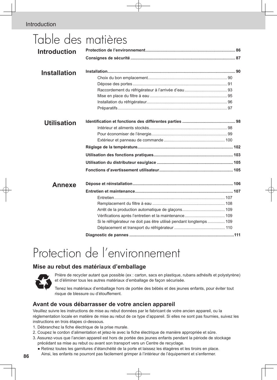 Panasonic NRB53VW1 User Manual | Page 2 / 31