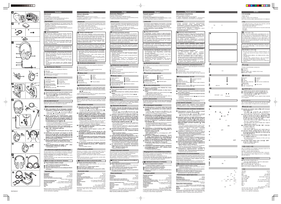 Panasonic RPHC300 User Manual | Page 2 / 2