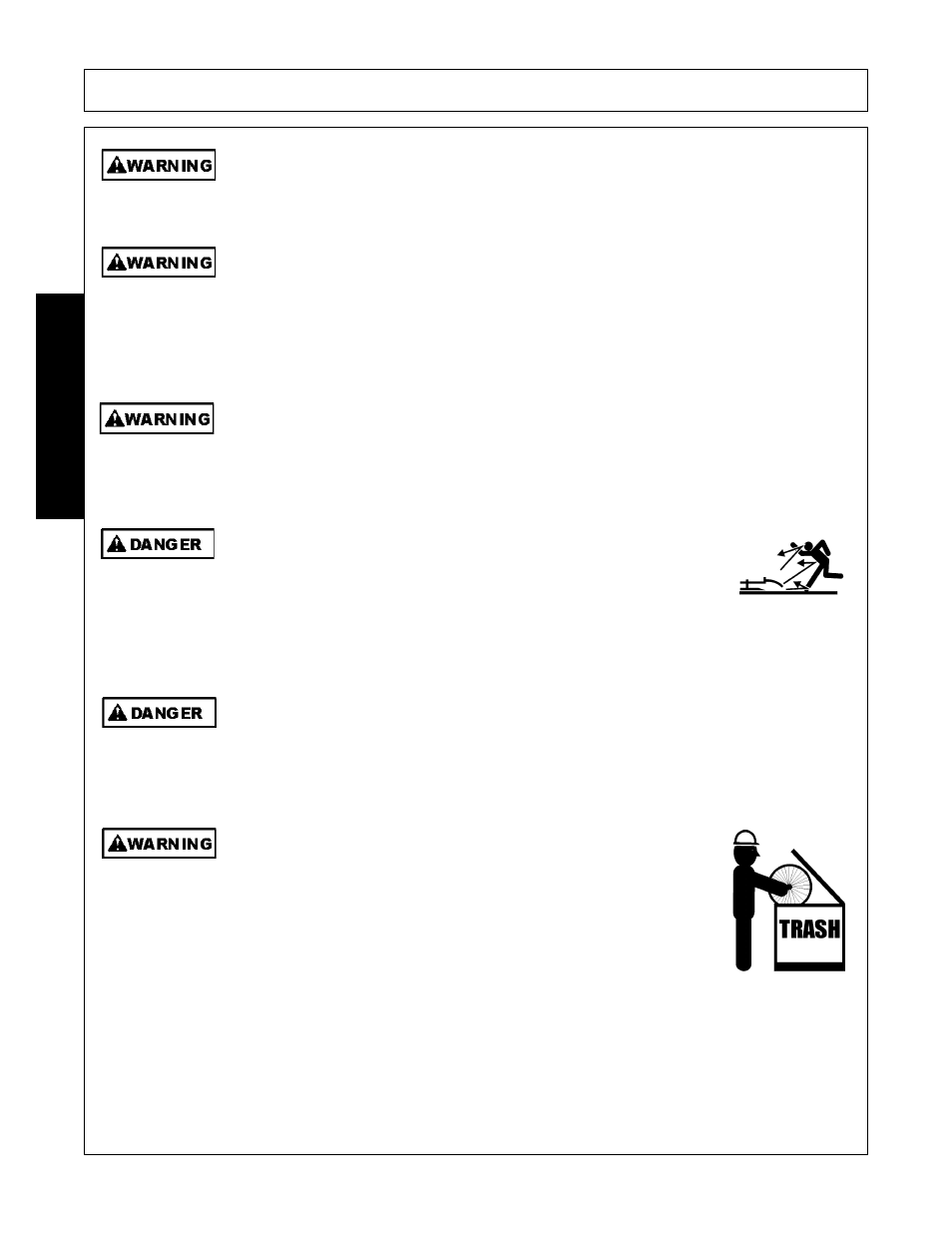 Safety | Alamo A84B User Manual | Page 14 / 148