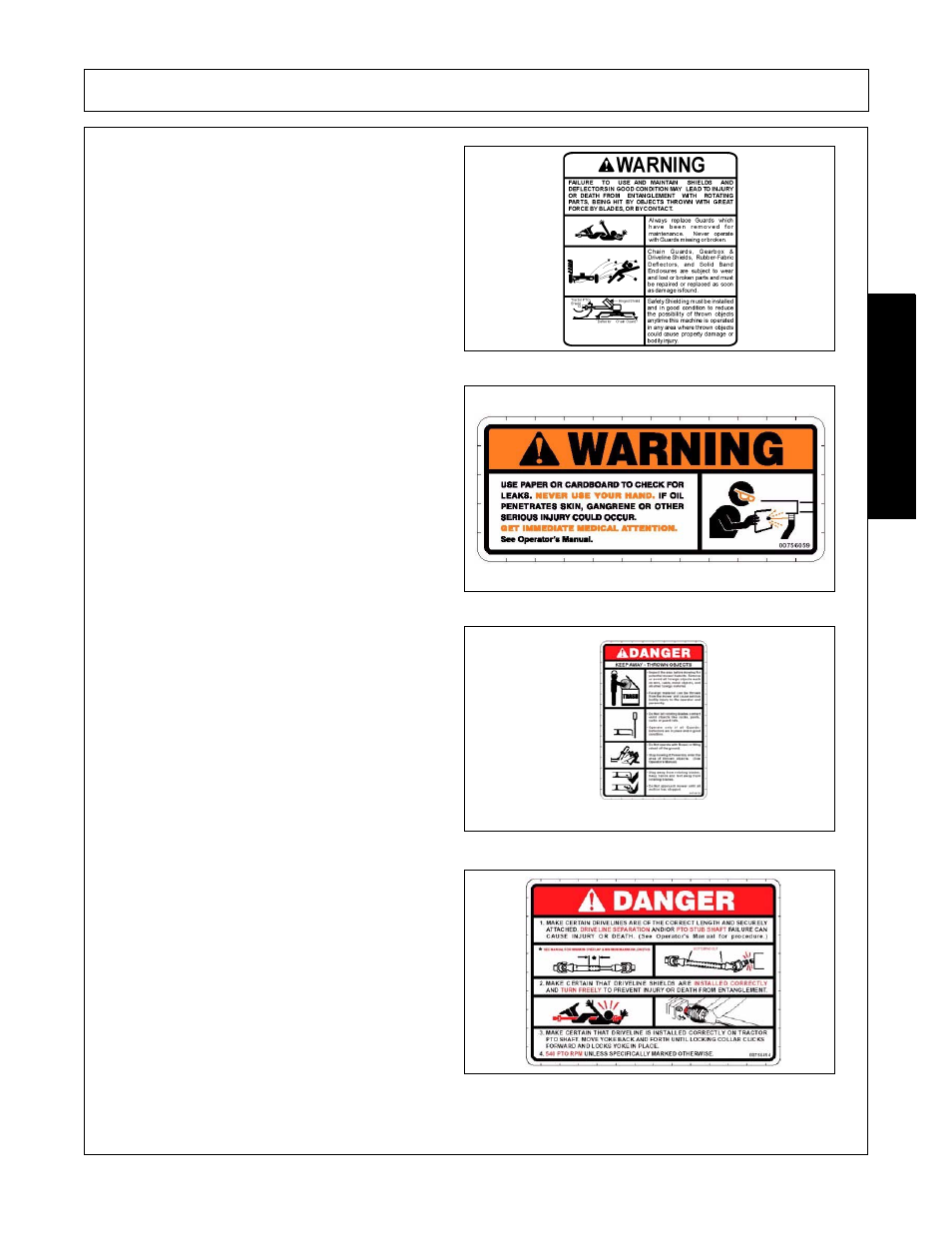 Safety | Alamo A84B User Manual | Page 25 / 148