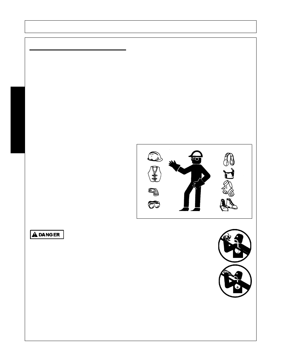 Operator requirements, Operator requirements -4, Operation | Opera t ion | Alamo A84B User Manual | Page 94 / 148