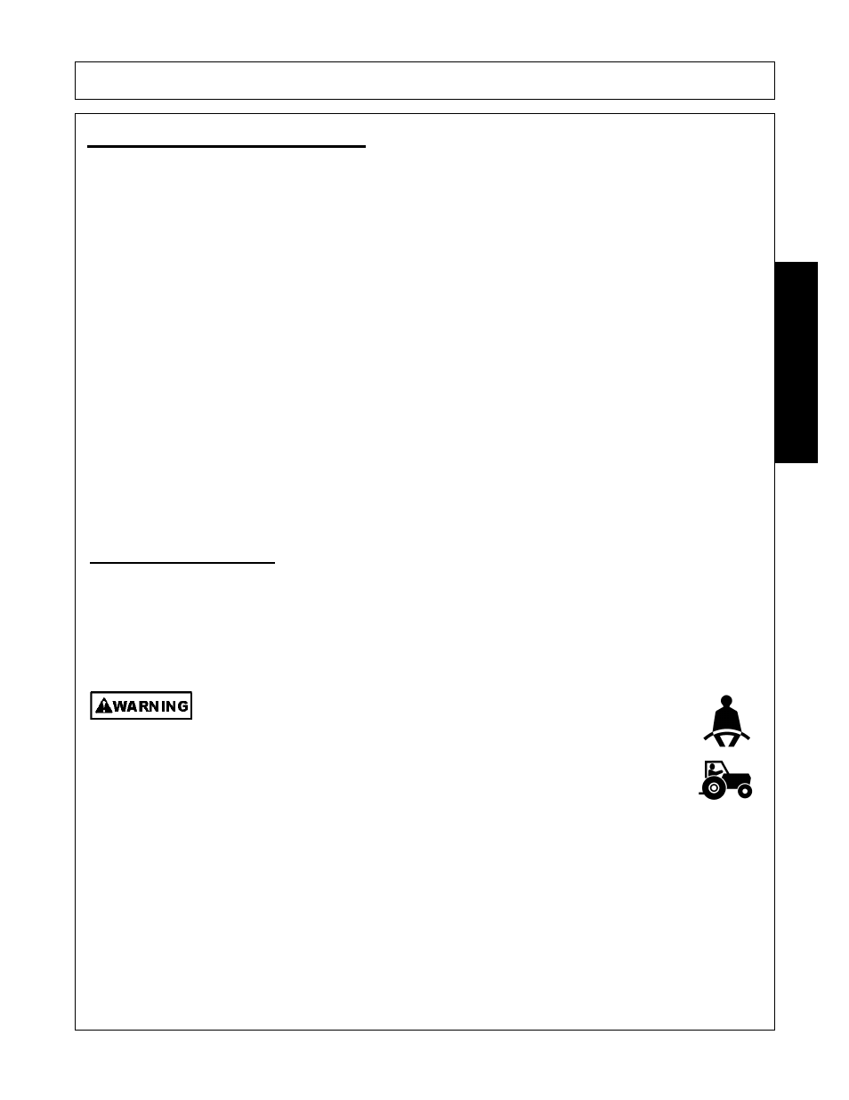 Tractor requirements, Tractor requirements and capabilities, 1 rops and seat belt | Tractor requirements -5 rops and seat belt -5, Operation, Opera t ion | Alamo A84B User Manual | Page 95 / 148