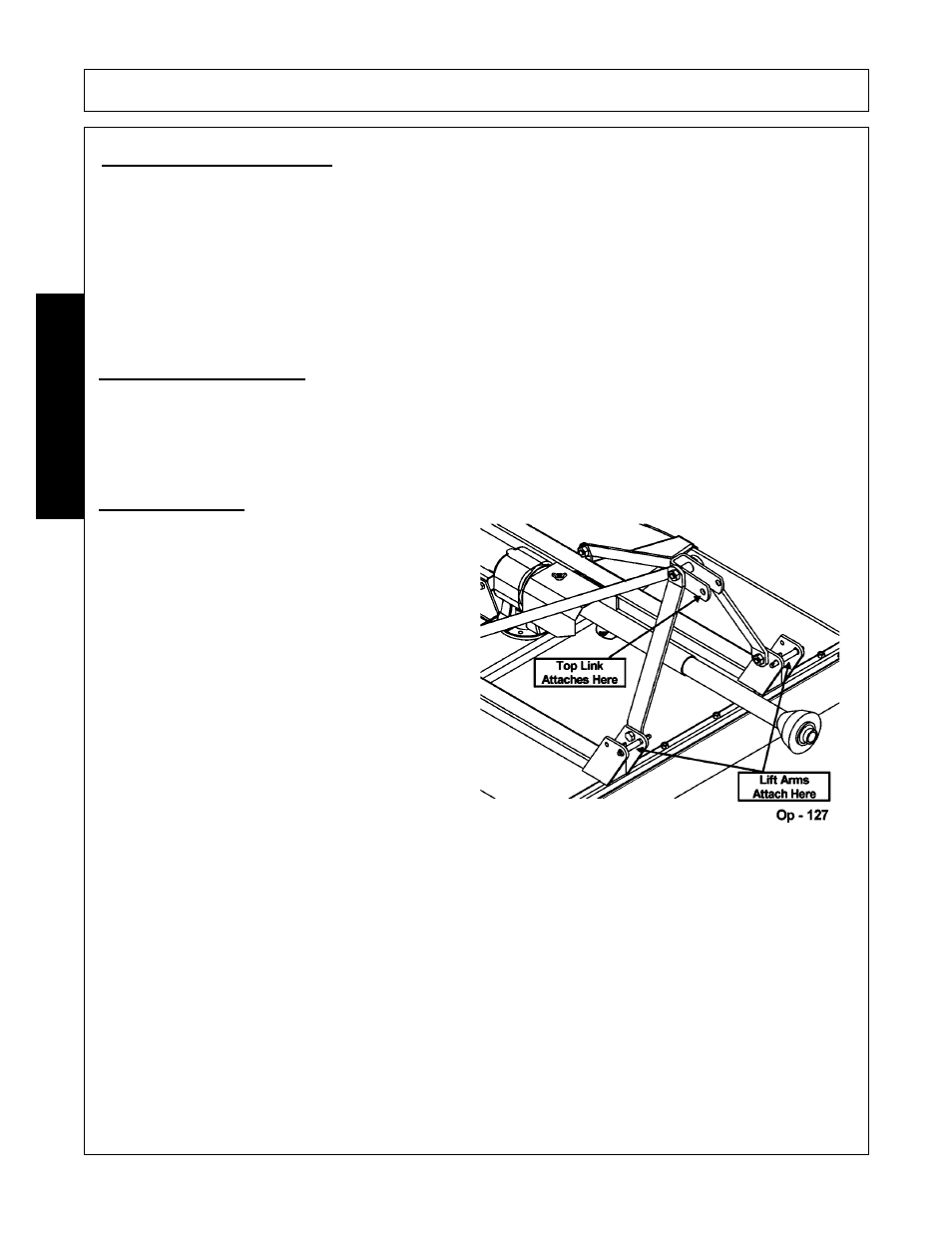 2 tractor safety devices, 3 tractor horsepower, 4 3-point hitch | Operation, Opera t ion | Alamo A84B User Manual | Page 96 / 148