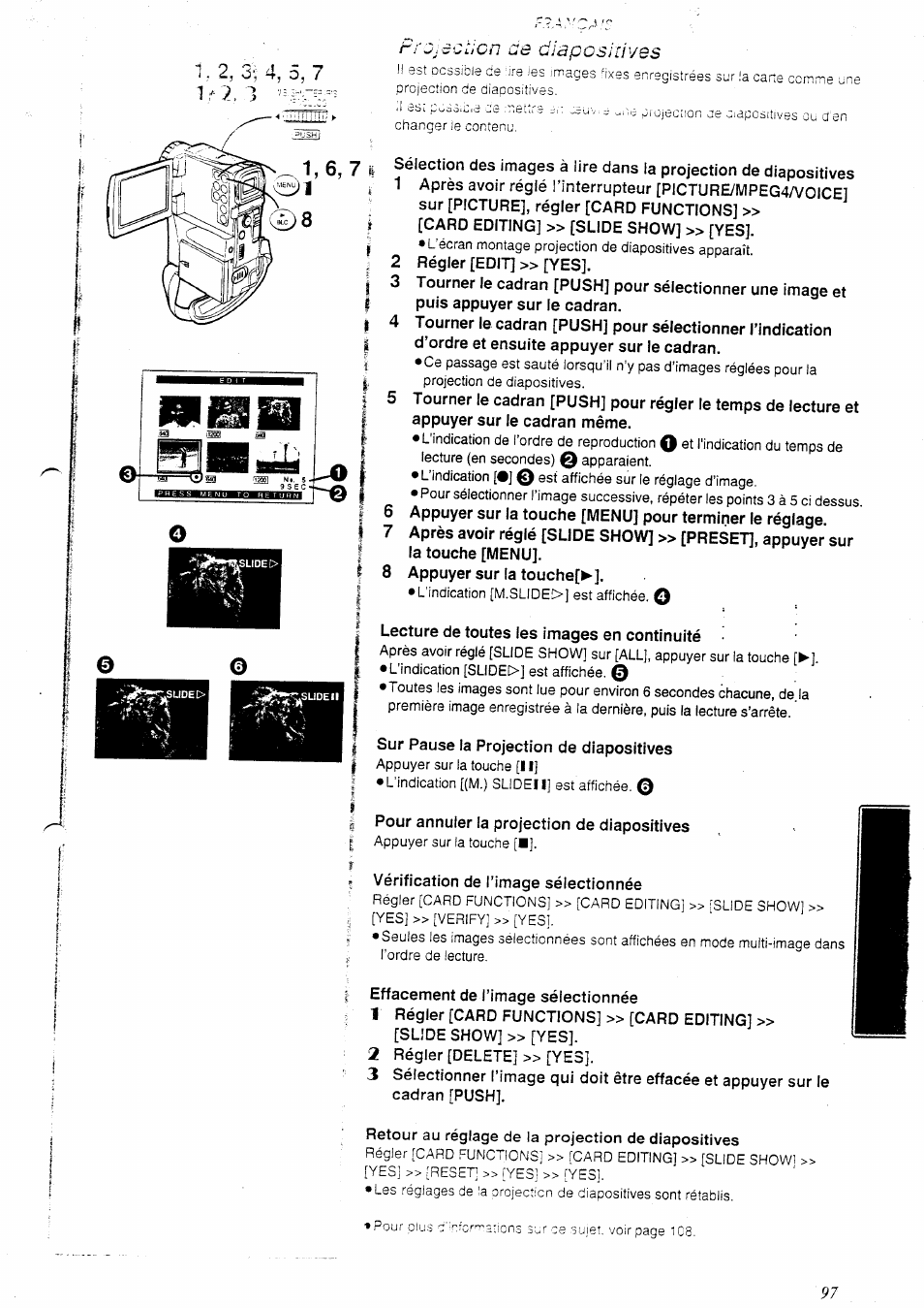 Irídyecucn aa ajaposiiives | Panasonic NVEX21EG User Manual | Page 41 / 64