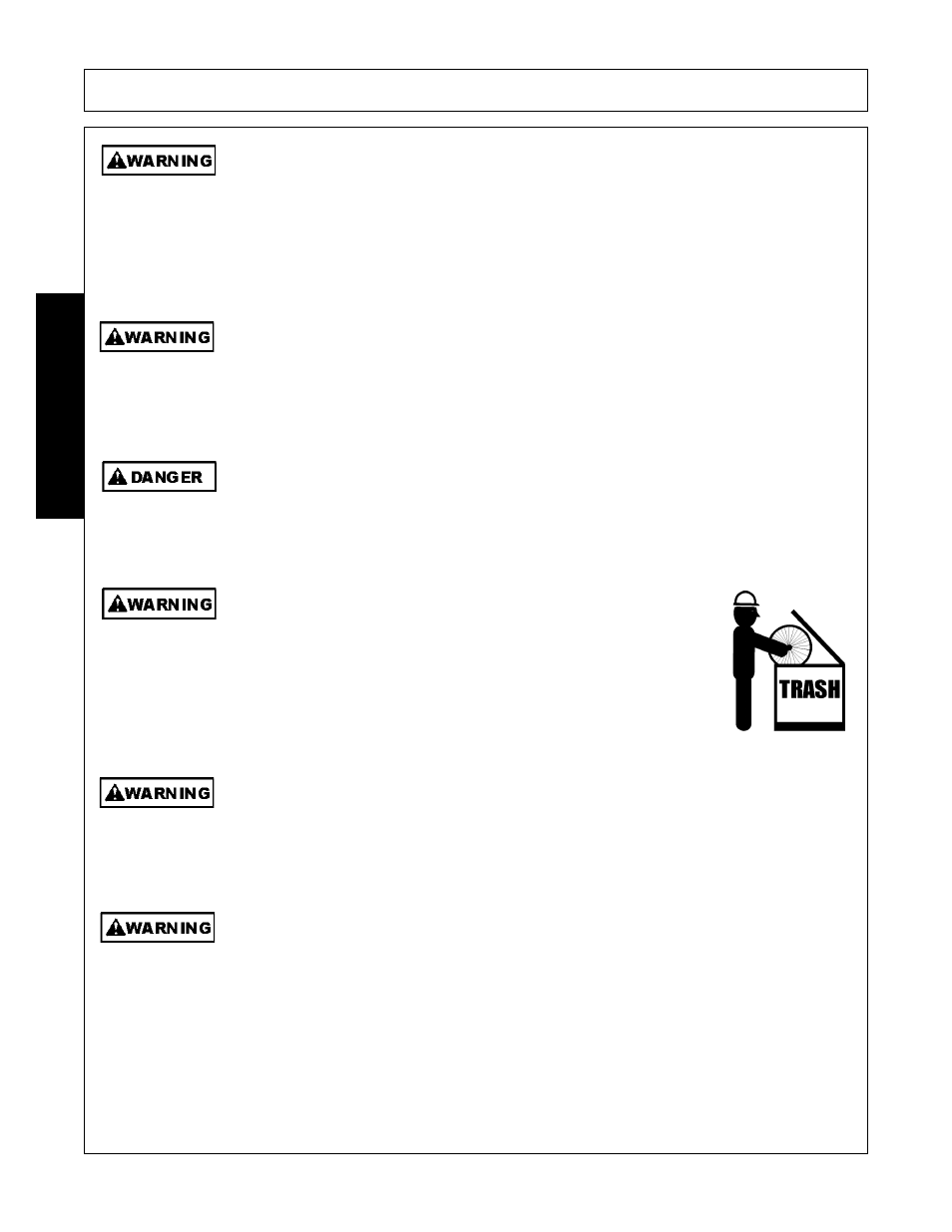 Safety | Alamo SHD88 User Manual | Page 14 / 140