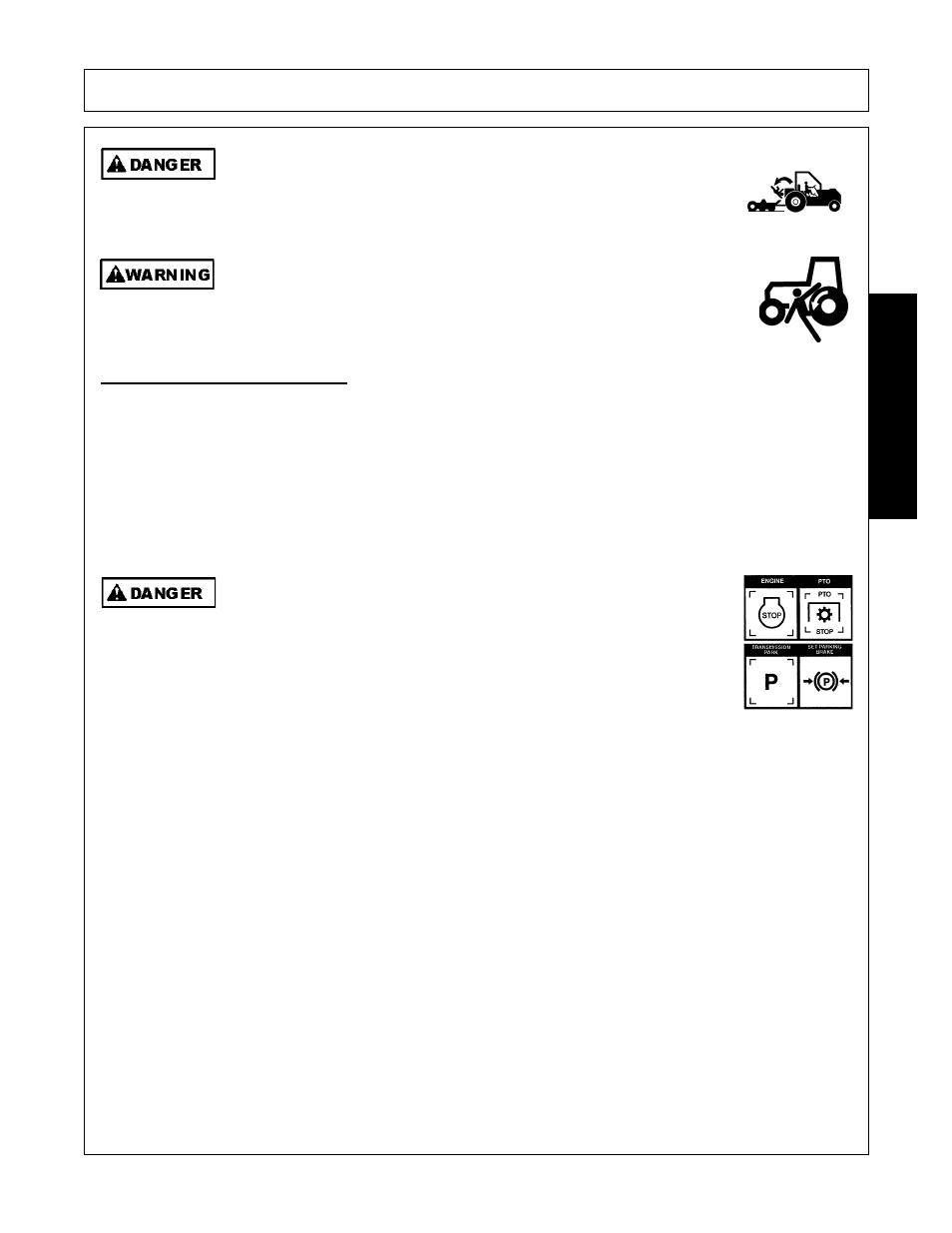 2 dismounting the tractor, Dismounting the tractor -9, Operation | Opera t ion | Alamo SHD88 User Manual | Page 95 / 140