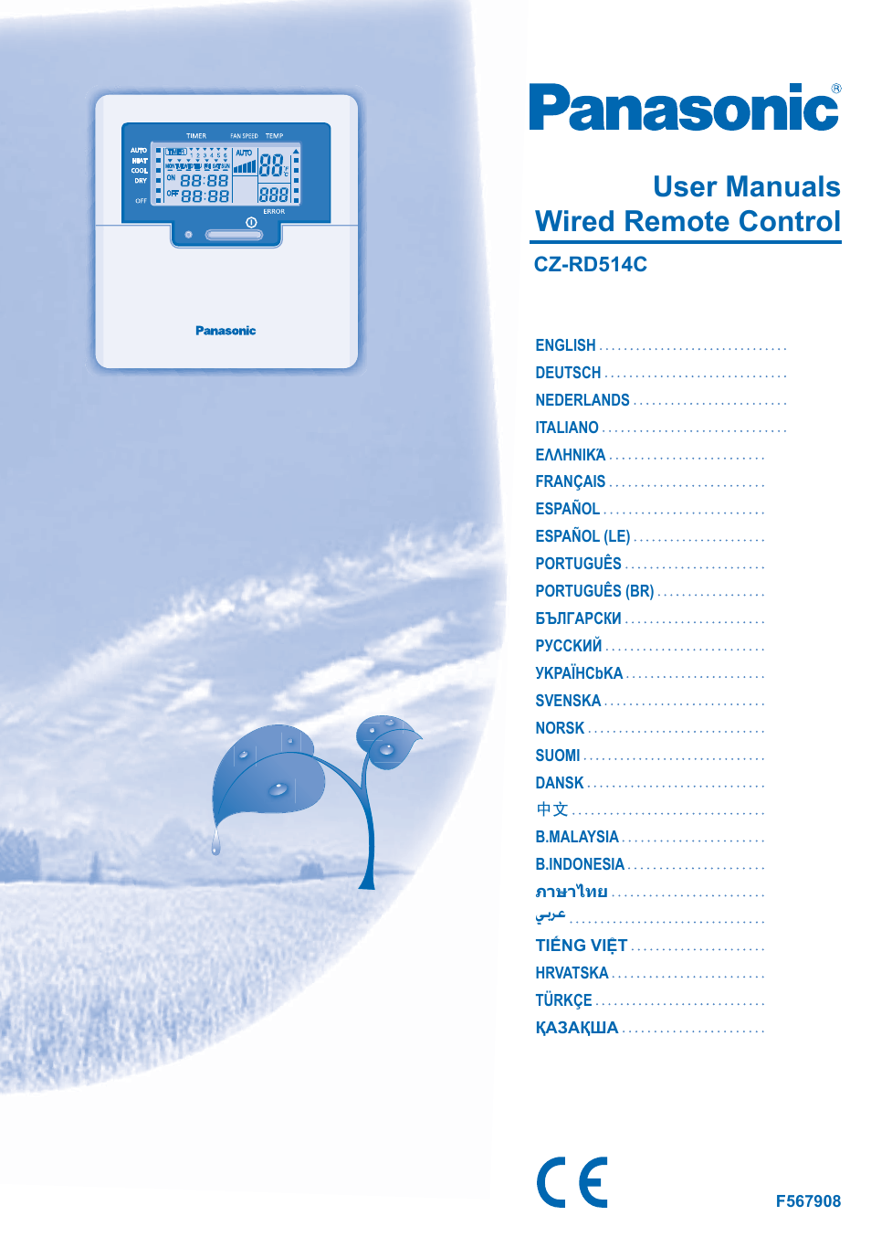 Panasonic CZRD514C User Manual | 56 pages