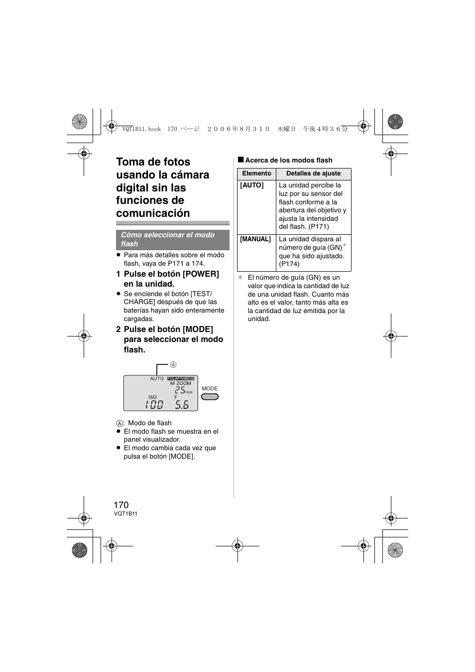 Panasonic DMWFL360E User Manual | Page 170 / 196