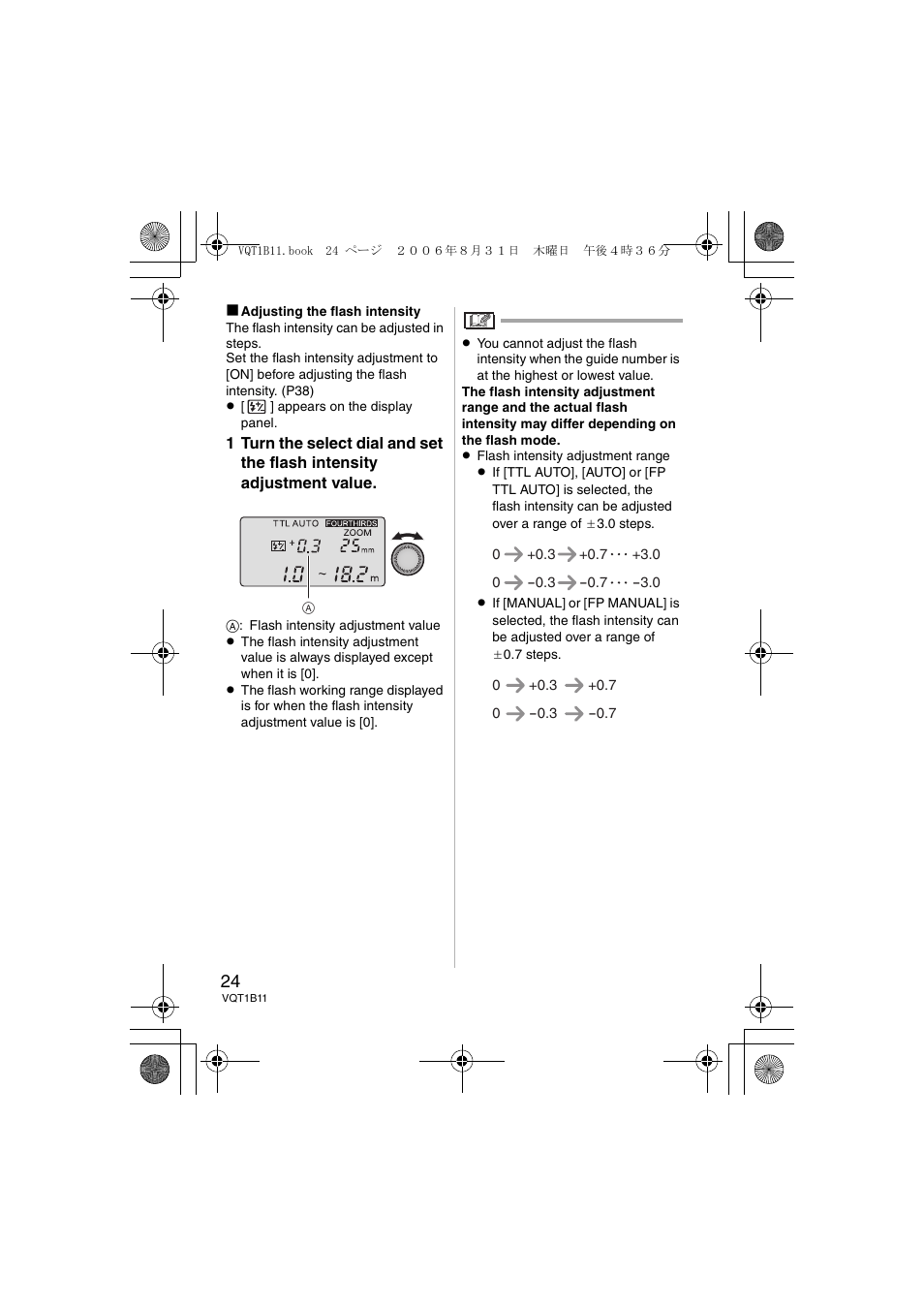 Panasonic DMWFL360E User Manual | Page 24 / 196