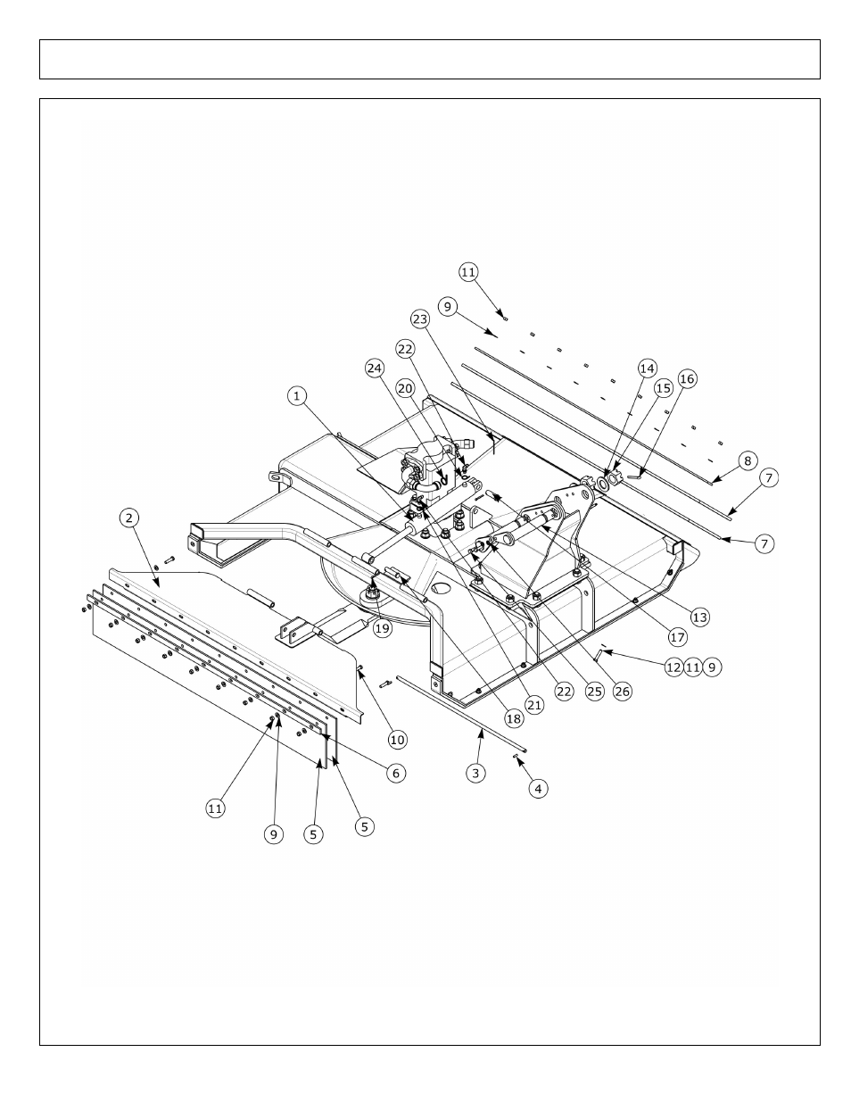 50 in rotary - blade pan - head asy (solid mnt) | Alamo SAMURAI 02986950P User Manual | Page 18 / 104