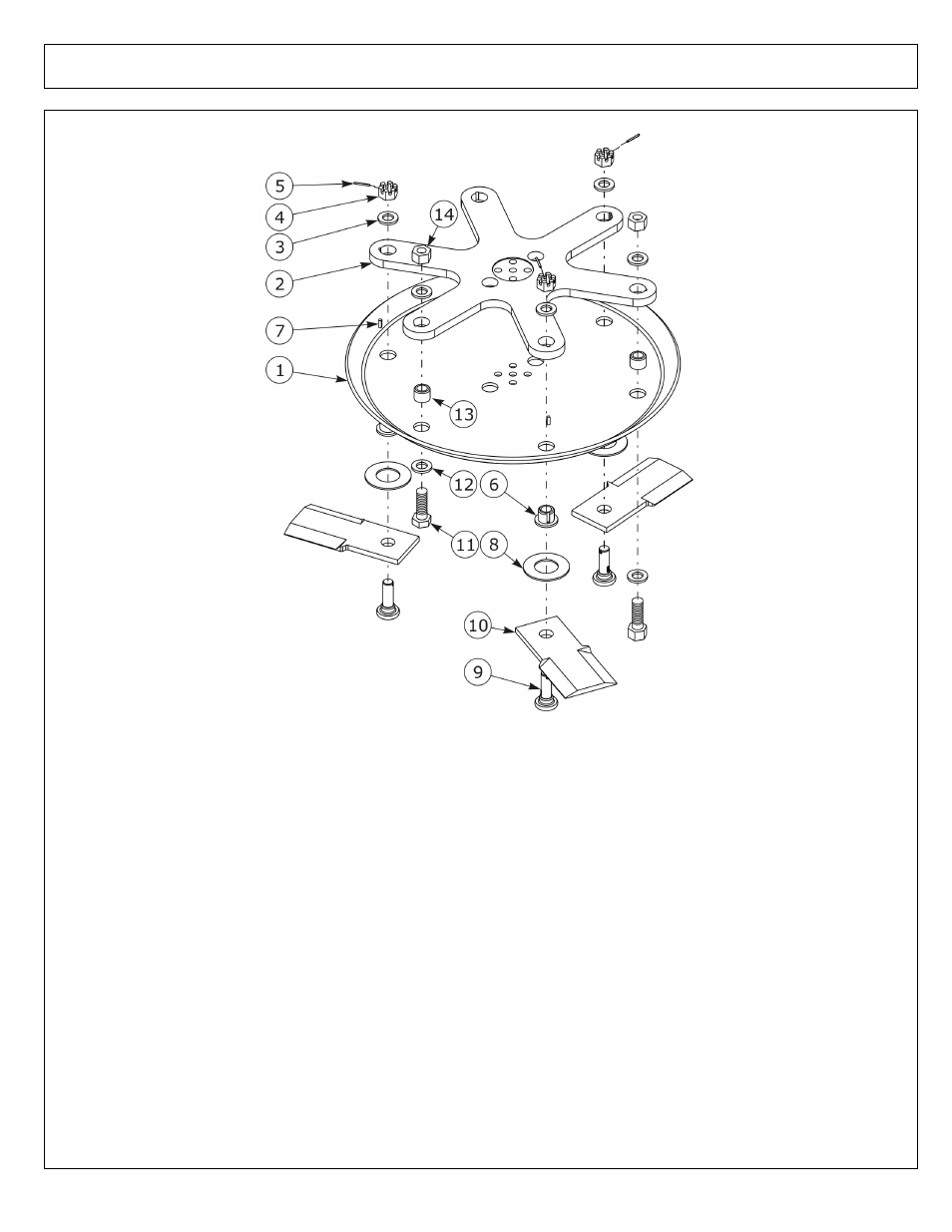 50 in rotary - blade pan asy | Alamo SAMURAI 02986950P User Manual | Page 26 / 104