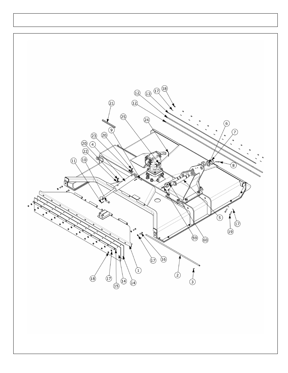 60 in rotary - head asy (solid mnt) | Alamo SAMURAI 02986950P User Manual | Page 28 / 104