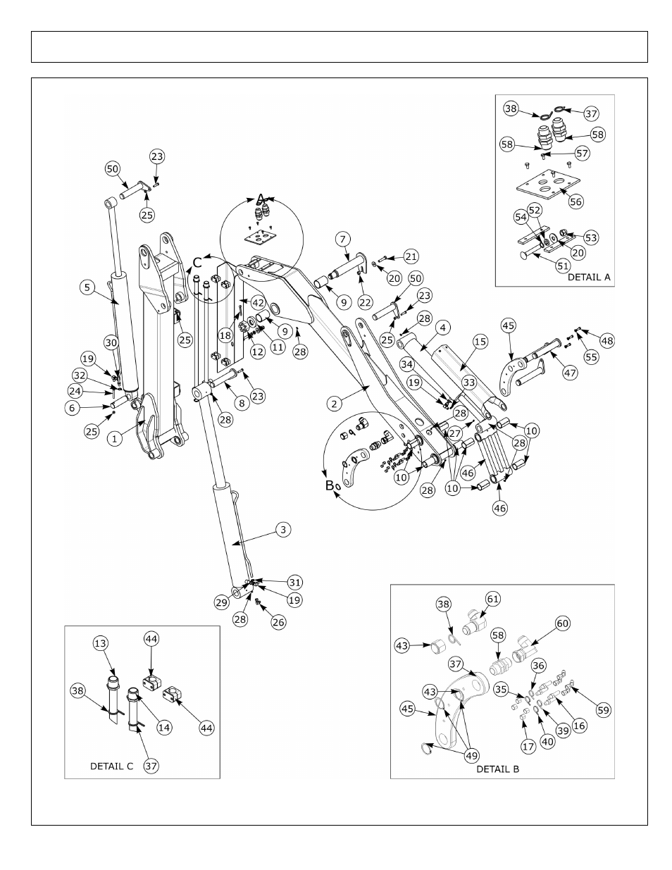 Boom asy - 18 ft boom (part 2) | Alamo SAMURAI 02986950P User Manual | Page 38 / 104