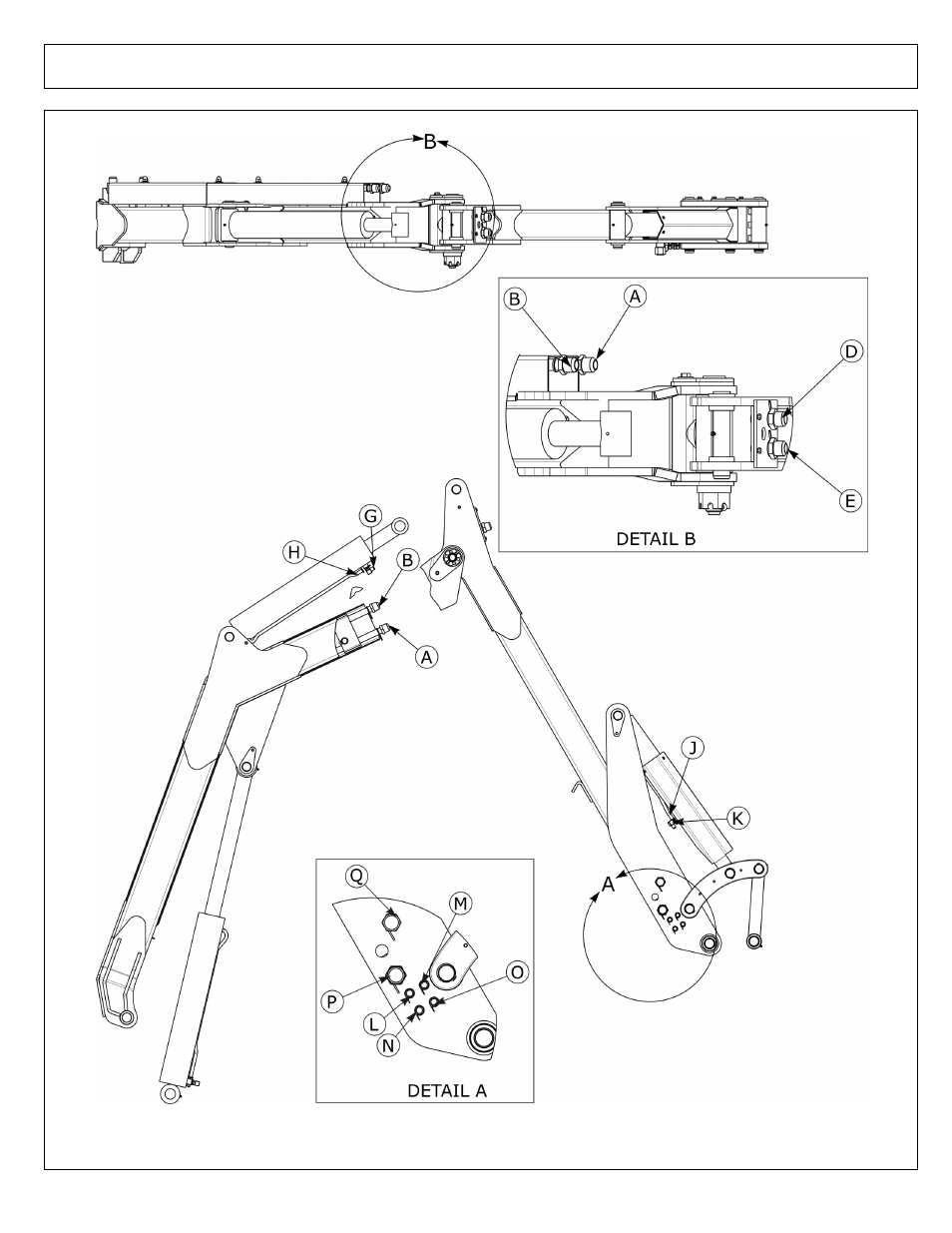 Hose routing - 22 ft boom | Alamo SAMURAI 02986950P User Manual | Page 66 / 104