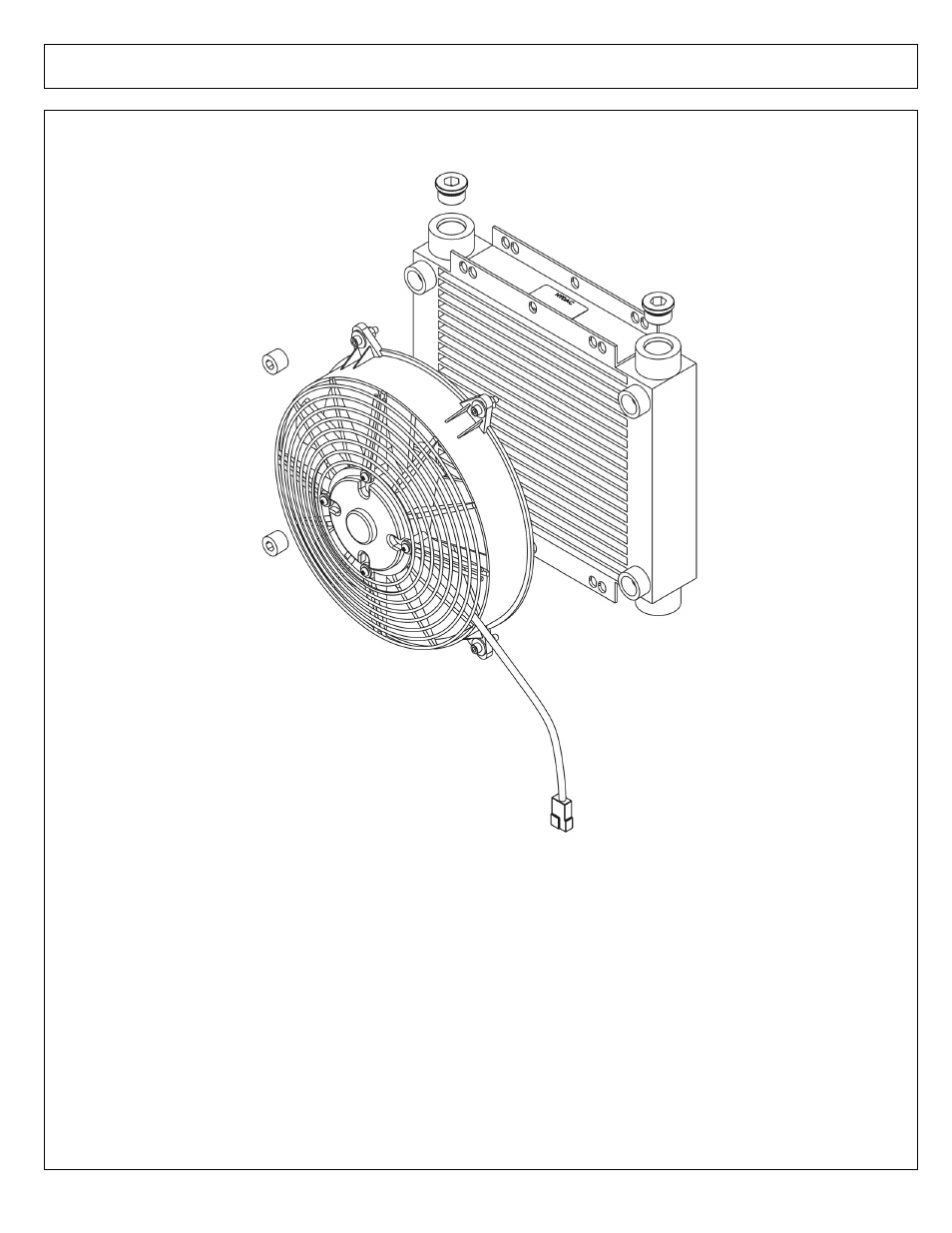 Hydraulic oil cooler and fan asy | Alamo SAMURAI 02986950P User Manual | Page 79 / 104