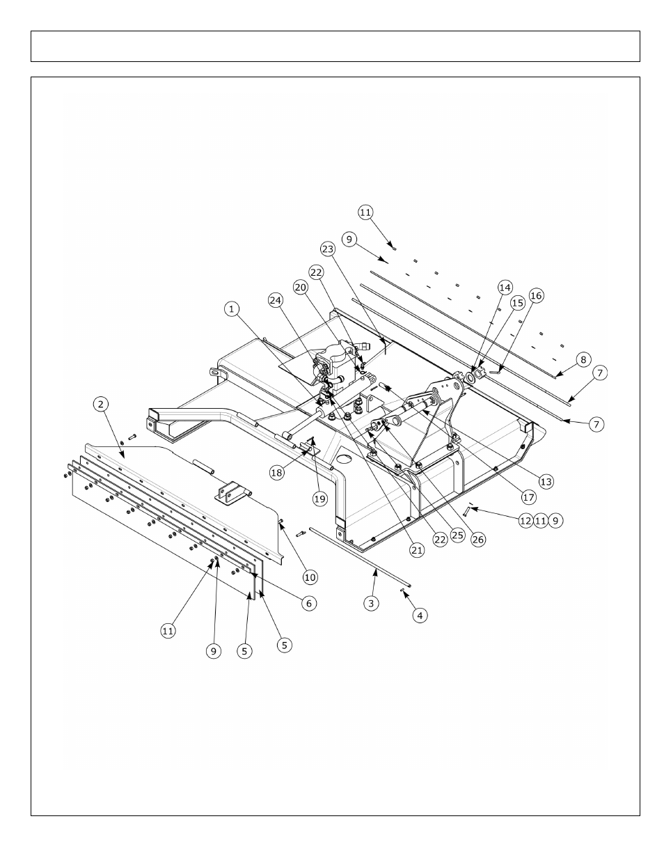 50 in rotary - blade bar - head asy (solid mnt) | Alamo SAMURAI 02986950P User Manual | Page 8 / 104