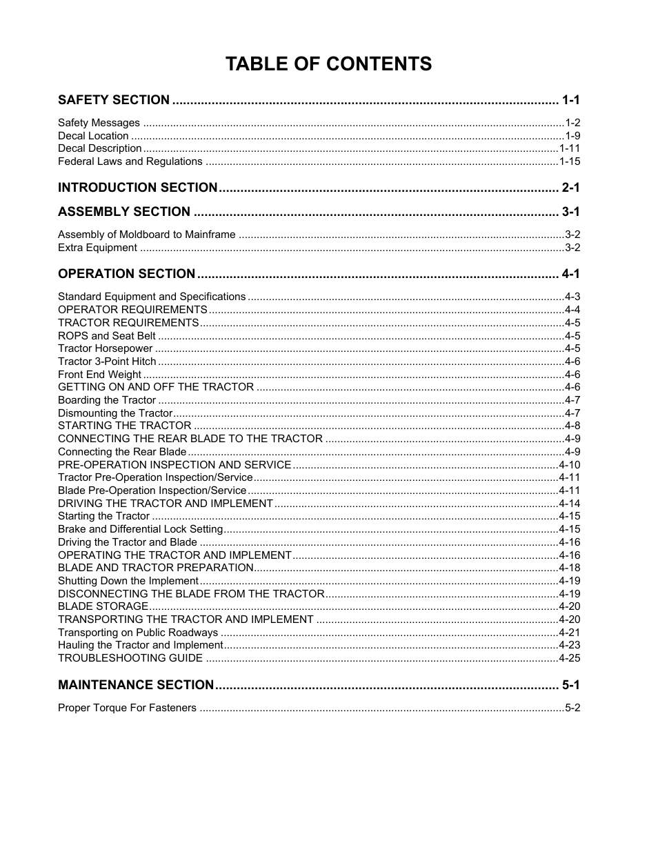 Alamo 800 User Manual | Page 3 / 58
