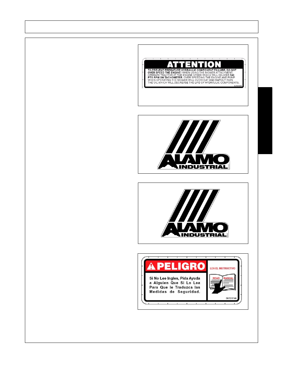 Safety | Alamo FC-0002 User Manual | Page 31 / 122