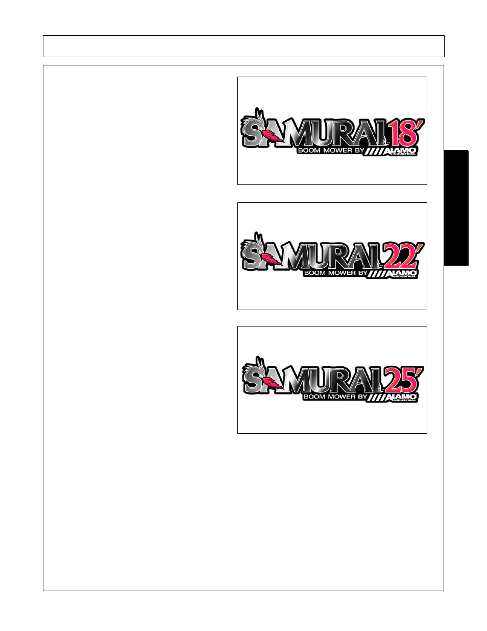 Safety | Alamo FC-0002 User Manual | Page 43 / 122