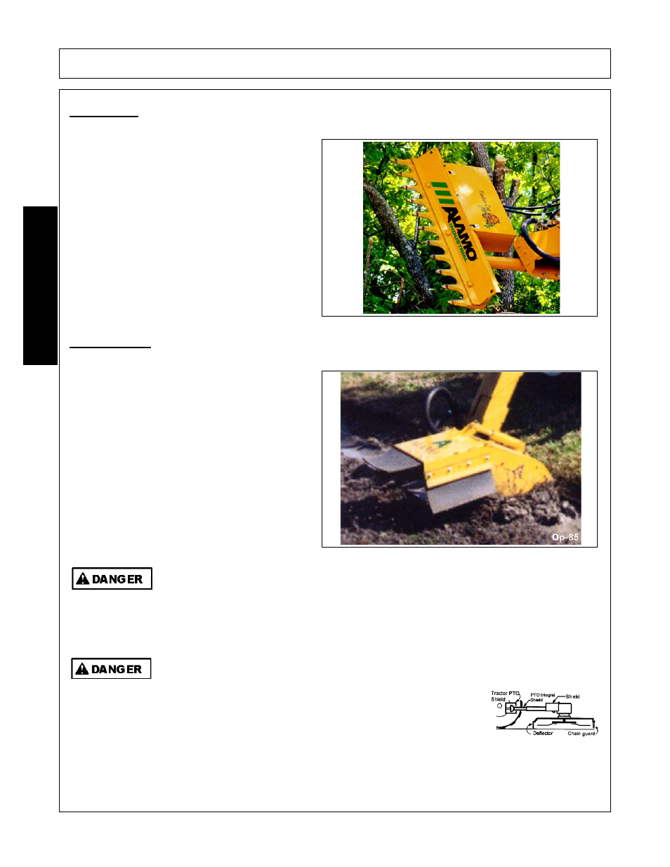 Operation, Opera t ion | Alamo FC-0002 User Manual | Page 88 / 122