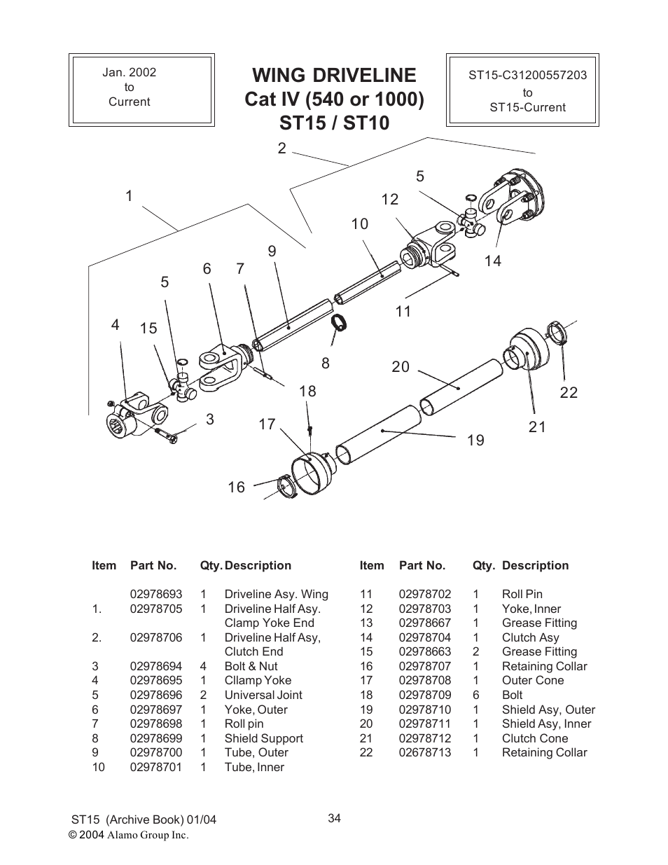 Alamo ST15 User Manual | Page 34 / 74