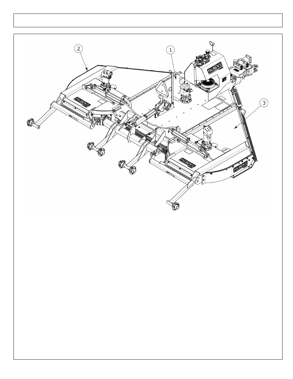 Complete assembly | Alamo Hydraulic Flex Wing Cutter Falcon 10 - 15 User Manual | Page 16 / 76