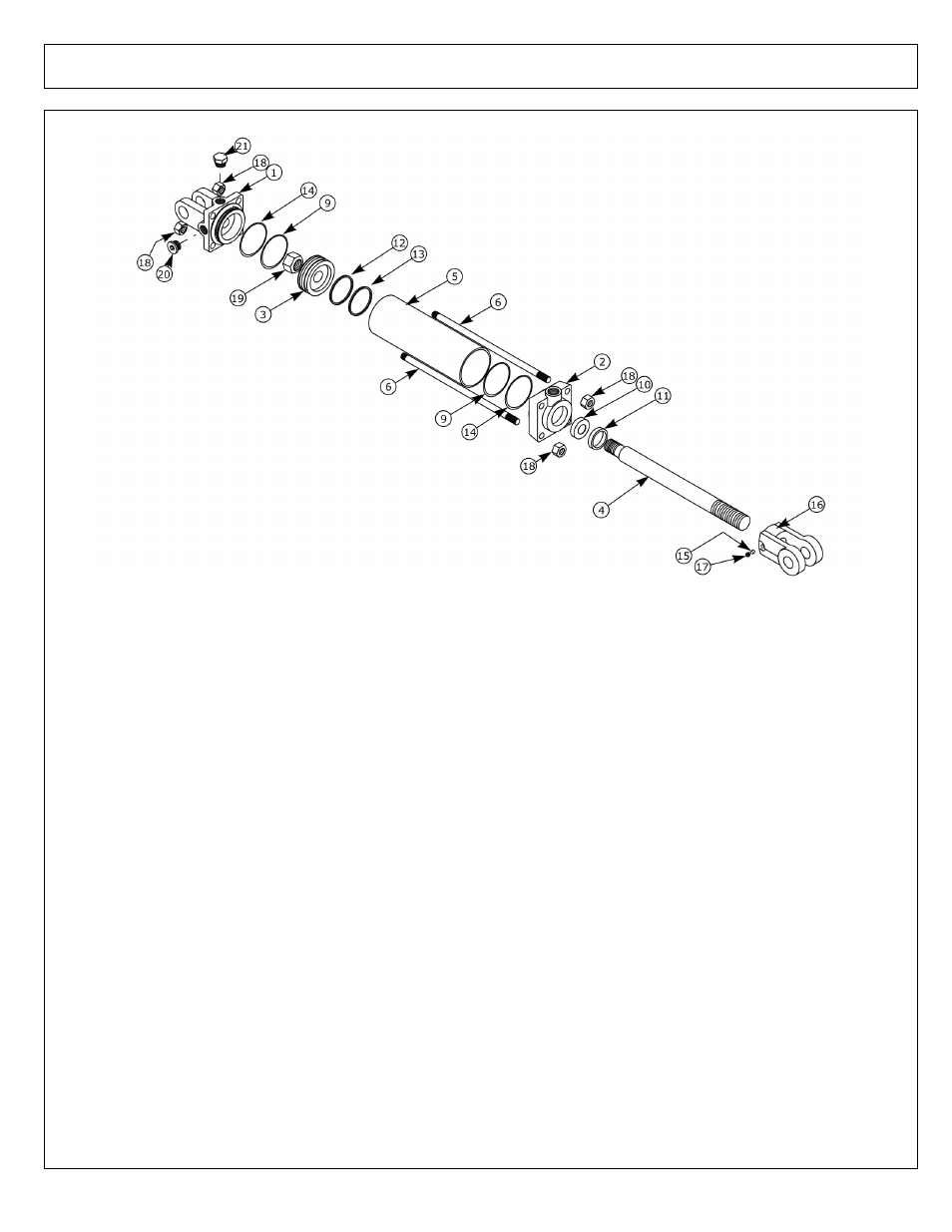 Cylinder assembly - wing | Alamo Hydraulic Flex Wing Cutter Falcon 10 - 15 User Manual | Page 18 / 76