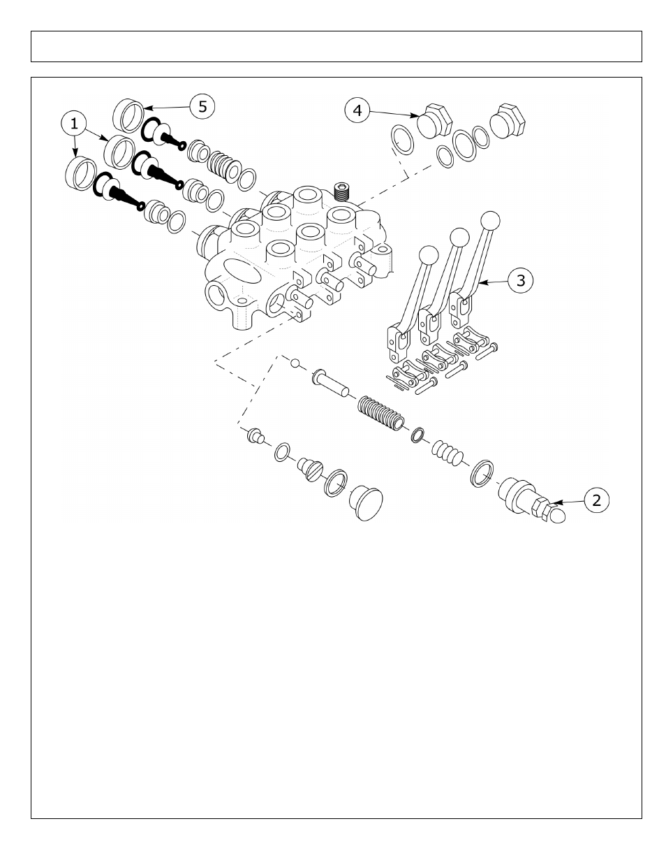 Hydraulic control valve - open center | Alamo Hydraulic Flex Wing Cutter Falcon 10 - 15 User Manual | Page 25 / 76