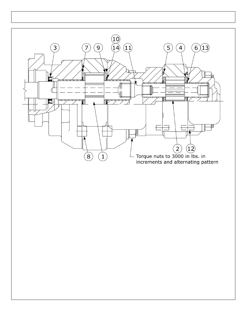 Hydraulic pump replacement parts - tandem | Alamo Hydraulic Flex Wing Cutter Falcon 10 - 15 User Manual | Page 38 / 76