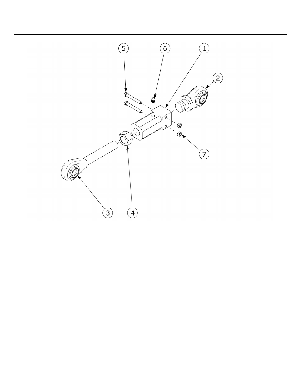 Axle turnbuckle assembly | Alamo Hydraulic Flex Wing Cutter Falcon 10 - 15 User Manual | Page 9 / 76