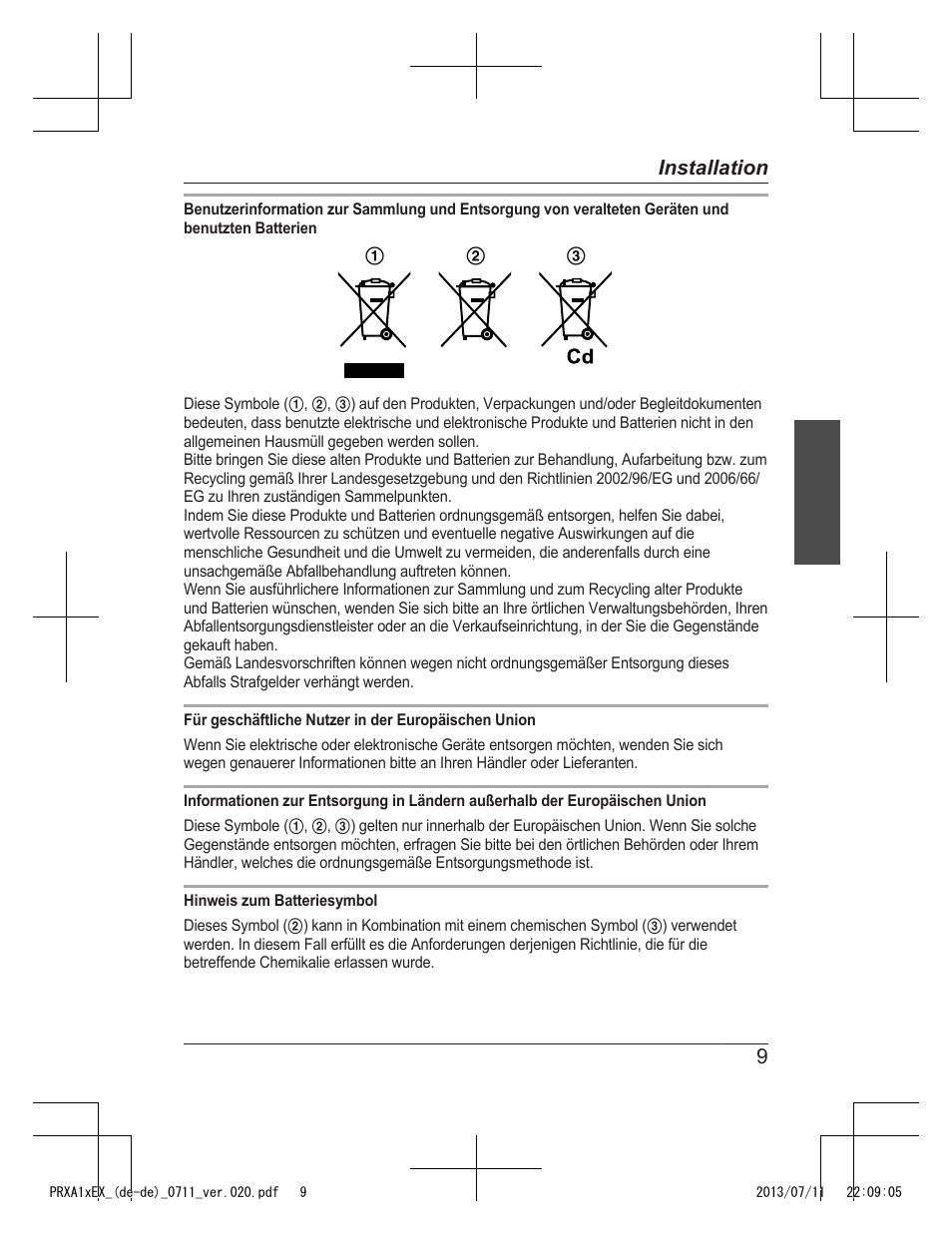 Panasonic KXPRXA10EX User Manual | Page 19 / 84