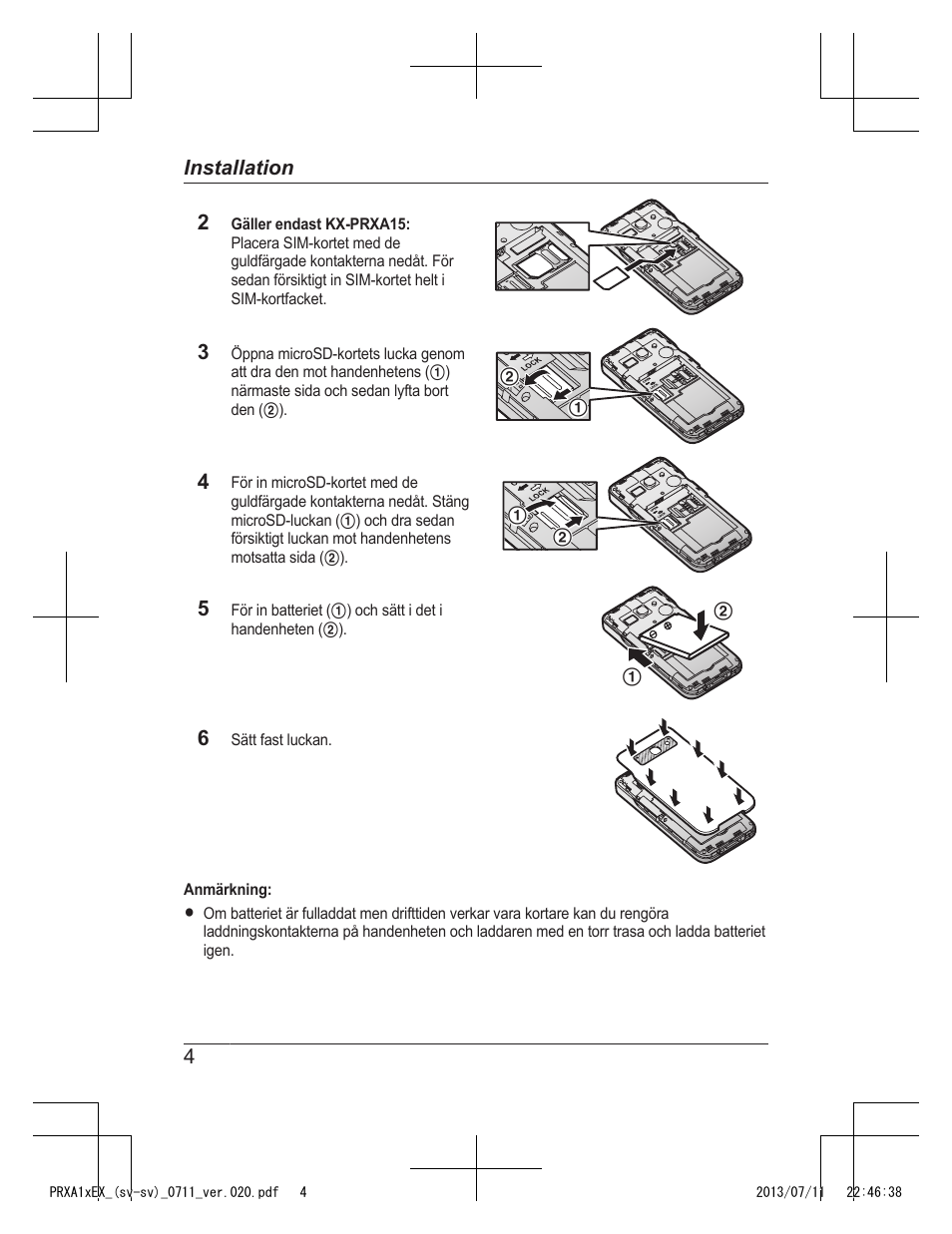 Panasonic KXPRXA10EX User Manual | Page 50 / 84