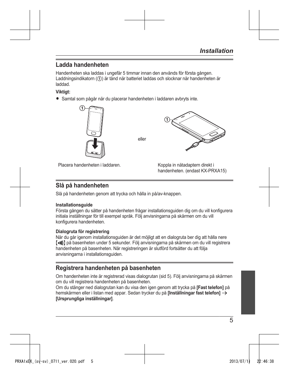 Panasonic KXPRXA10EX User Manual | Page 51 / 84