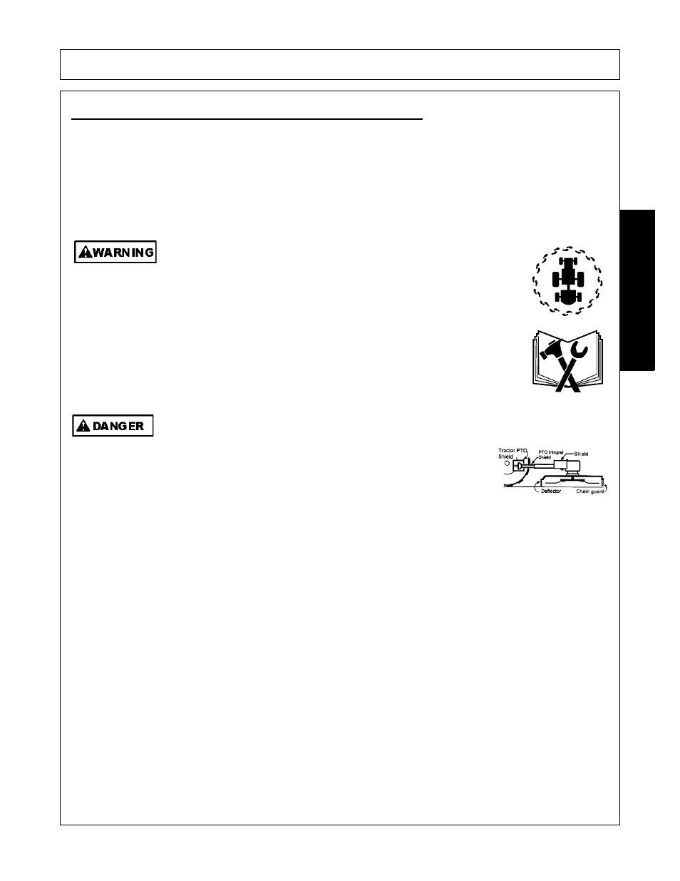 Pre-operation inspection and service, Pre-operation inspection and service -13, Operation | Opera t ion | Alamo Exten-A-Kut II User Manual | Page 105 / 142