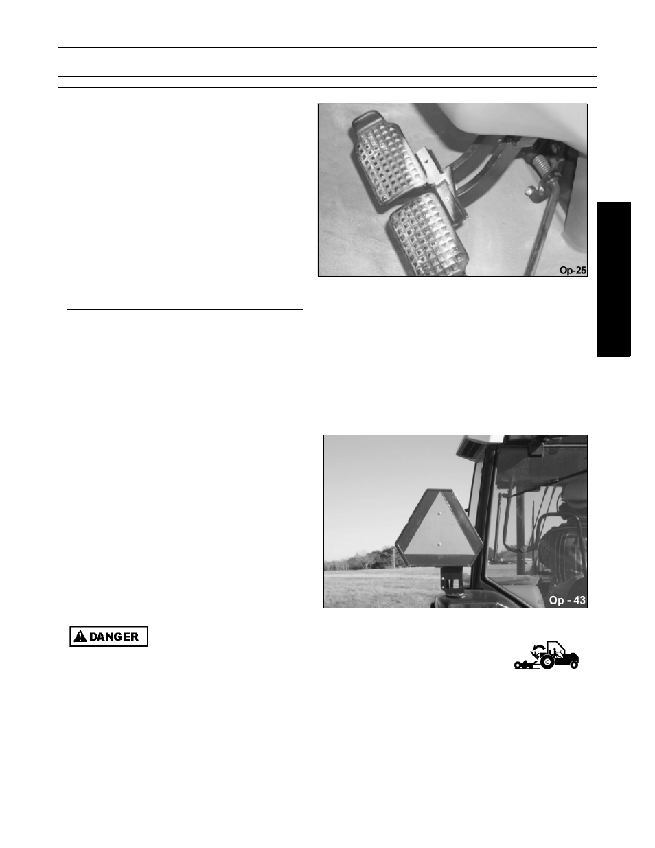 1 transporting on public roadways, Transporting on public roadways -35, Operation | Opera t ion | Alamo Exten-A-Kut II User Manual | Page 127 / 142