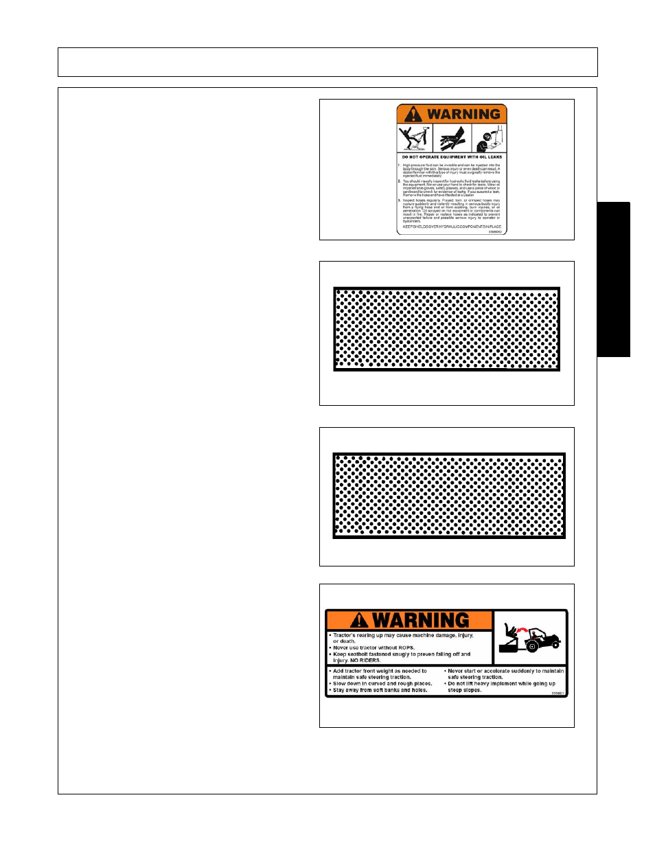 Safety | Alamo Exten-A-Kut II User Manual | Page 29 / 142