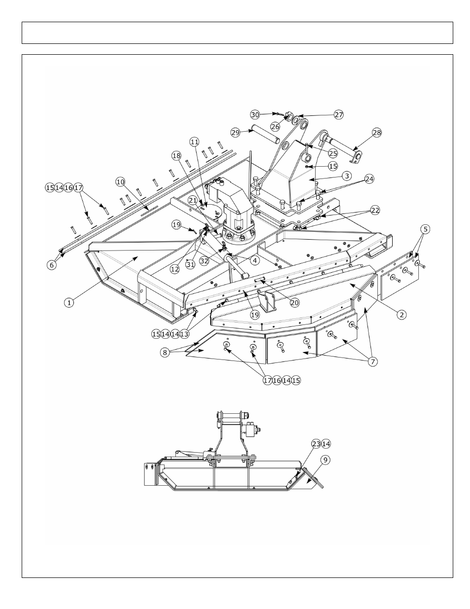 50 in boom axe head assembly | Alamo MACHETE 02968915P User Manual | Page 12 / 174