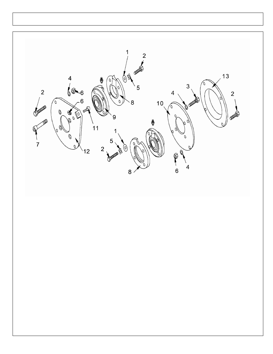 Grass flail - cuttershaft brgs | Alamo MACHETE 02968915P User Manual | Page 122 / 174