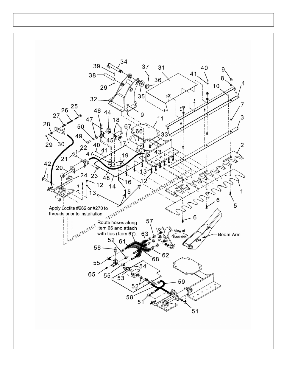 Timbercat - head asy (part 1) | Alamo MACHETE 02968915P User Manual | Page 160 / 174