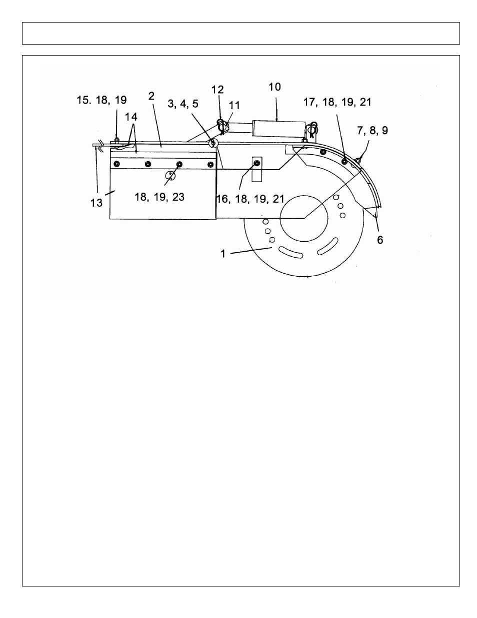 Ditcher - housing asy | Alamo MACHETE 02968915P User Manual | Page 92 / 174