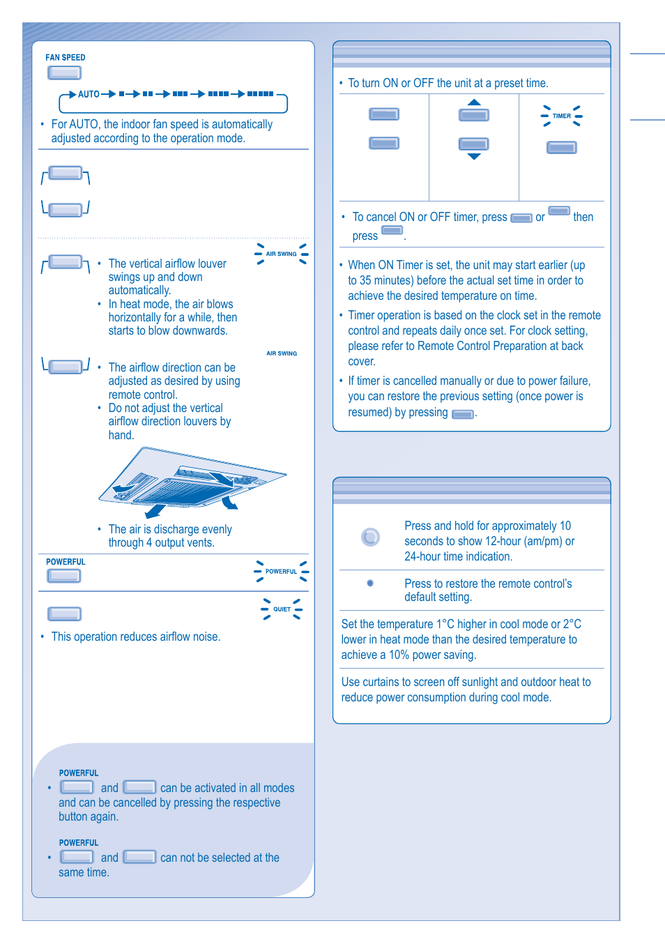 English to set the timer to set the timer, Optional settings optional settings | Panasonic KITE18HB4EA User Manual | Page 7 / 76