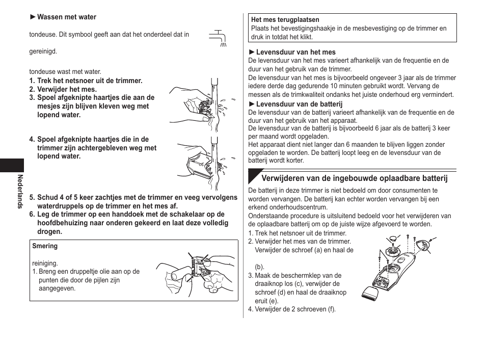 Panasonic ER2171 User Manual | Page 30 / 116
