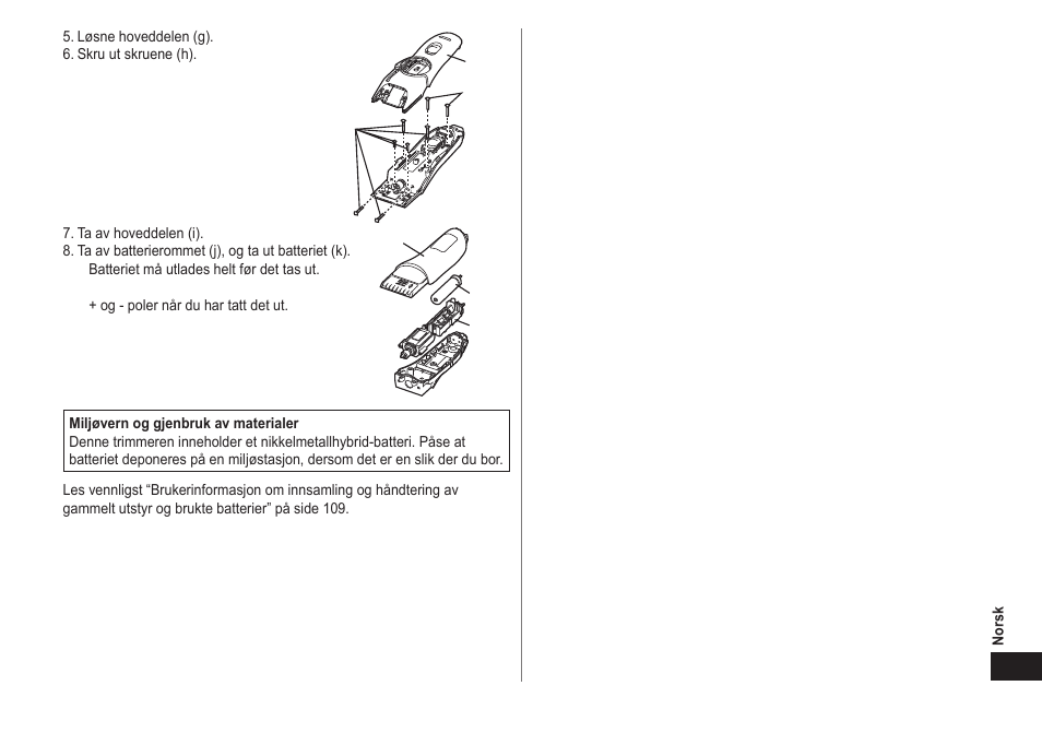 Panasonic ER2171 User Manual | Page 55 / 116