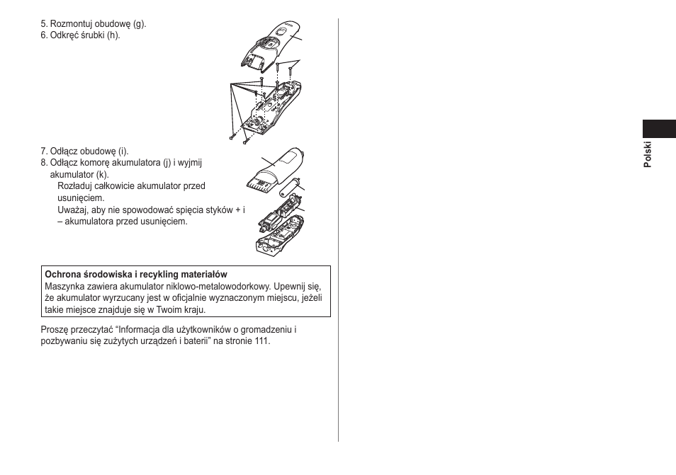 Panasonic ER2171 User Manual | Page 73 / 116
