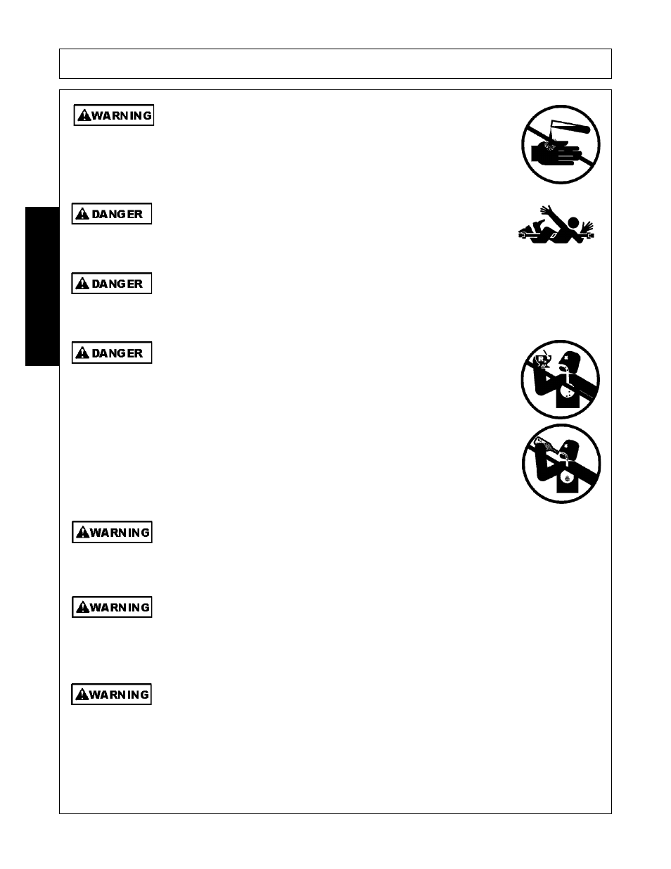 Safety | Alamo A60B User Manual | Page 10 / 138