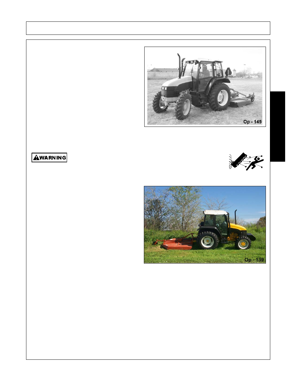 Operation, Opera t ion | Alamo A60B User Manual | Page 117 / 138