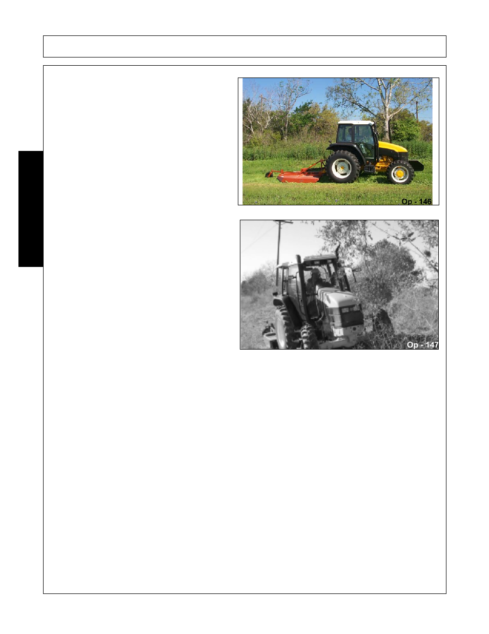 Operation, Opera t ion | Alamo A60B User Manual | Page 118 / 138