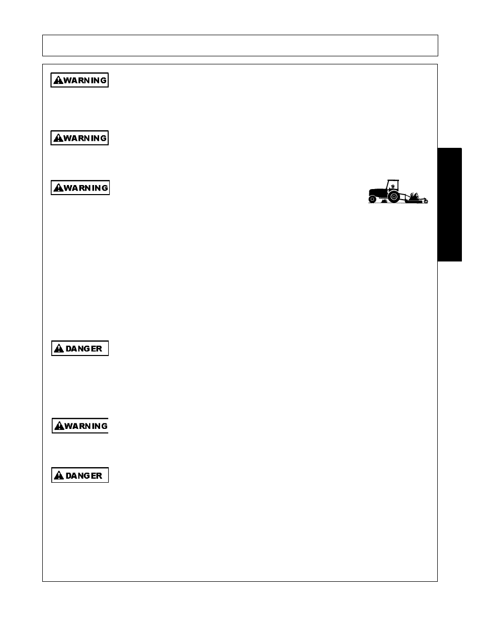Safety | Alamo A60B User Manual | Page 15 / 138