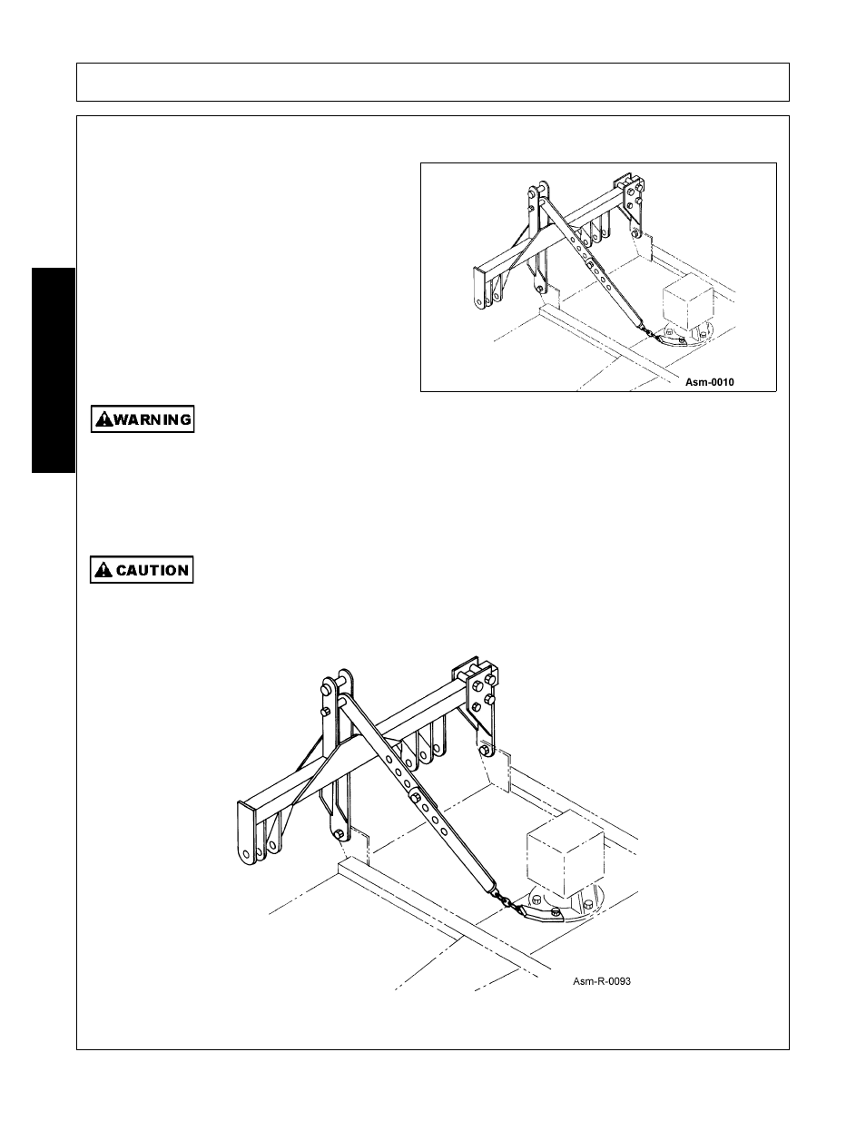 Offset adapter hitch - extra equipment, Offset adapter hitch - extra equipment -8, Assembly | Assembl y | Alamo A60B User Manual | Page 86 / 138